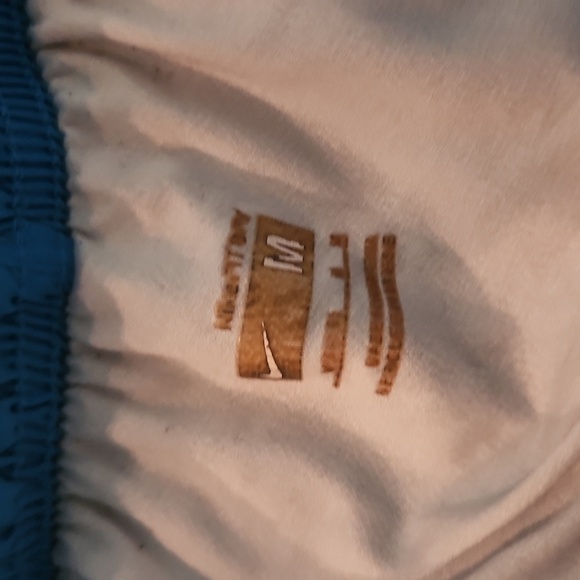 Nike Shorts Womens Size M Running Athletic Blue Black White - Picture 7 of 13